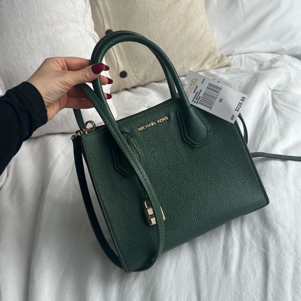 Michael Kors Mercer Crossbody Green